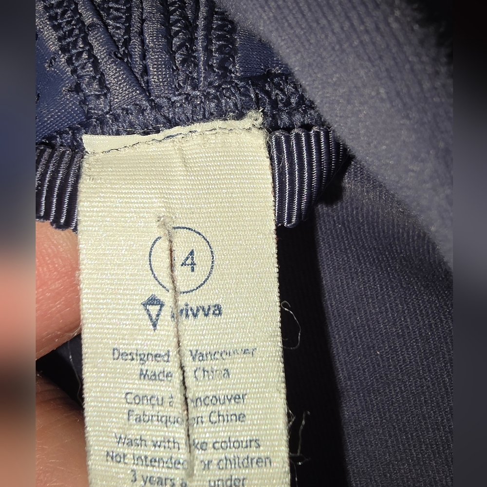 Ivivva Hooded Sweater/Jacket Light Purple - Picture 4 of 4